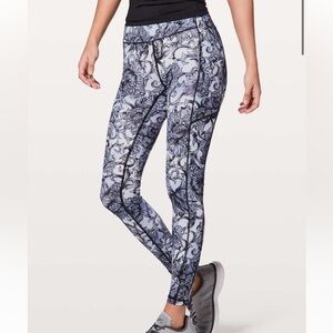 Lululemon Speed Up Tight 28" Hanakotoba Starlight Multi Size 10